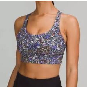 Lululemon floral energy bra